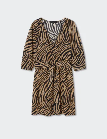 Rochie scurta Mango, animal print