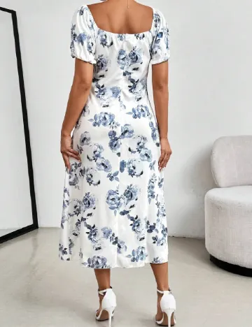 Rochie medie SHEIN, alb