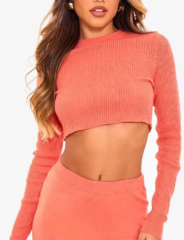 Top PRETTYLITTLETHING, portocaliu