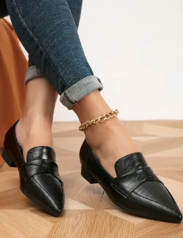 Balerini SHEIN, negru Negru