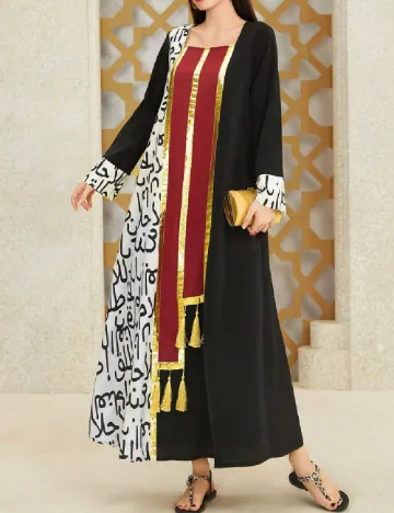 Rochie lunga SHEIN, mix culori