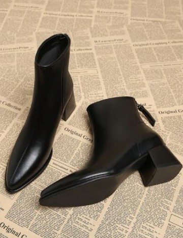 Botine SHEIN, negru