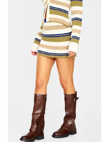 Fusta PRETTYLITTLETHING, mix culori
