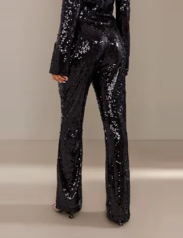 Pantaloni PRETTYLITTLETHING, negru