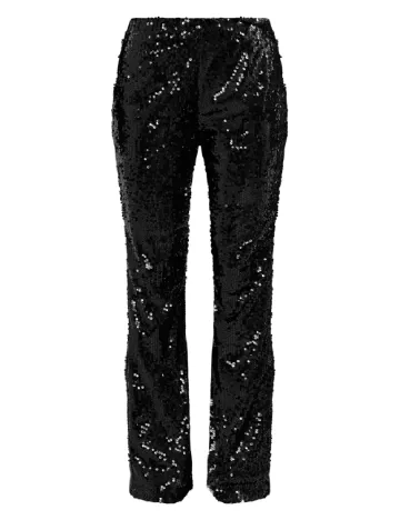 Pantaloni PRETTYLITTLETHING, negru