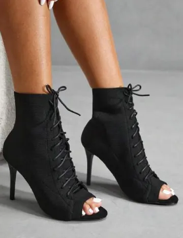 Botine Cuccoo, negru