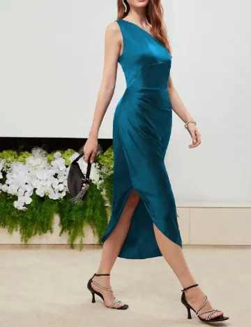 Rochie medie MOTF, albastru