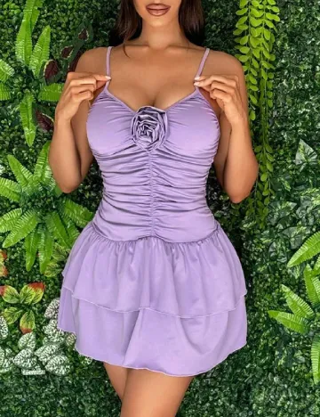 Rochie scurta SHEIN, mov