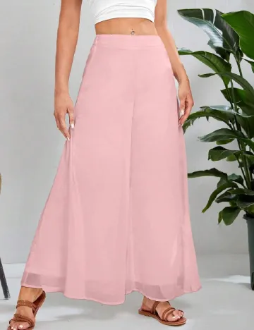 Pantaloni SHEIN, roz