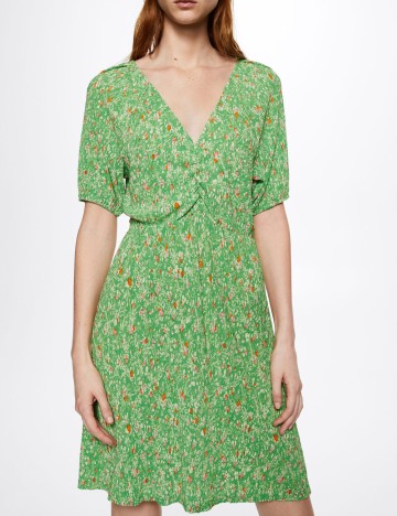 Rochie scurta Mango, verde
