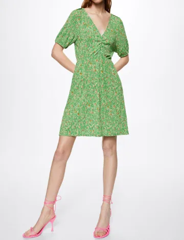 Rochie scurta Mango, verde