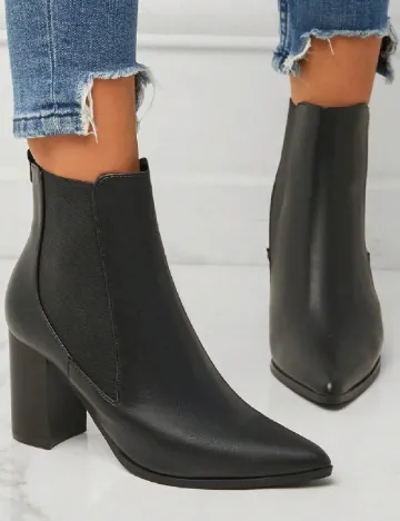 Botine SHEIN, negru