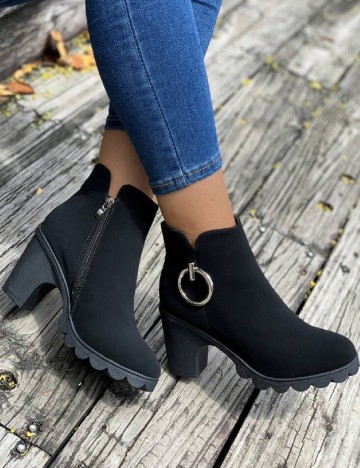 Botine SHEIN, negru
