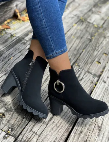 Botine SHEIN, negru