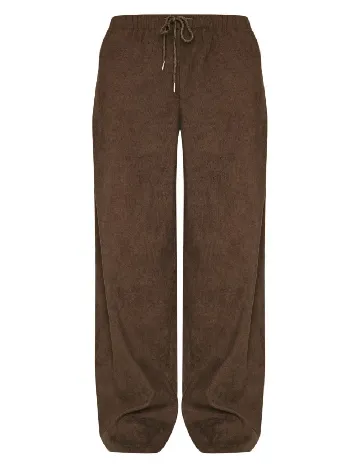 Pantaloni PRETTYLITTLETHING, maro Maro