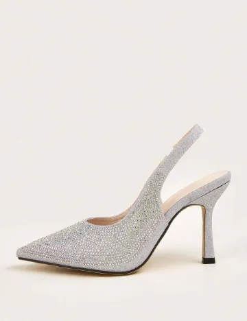 Pantofi SHEIN, argintiu