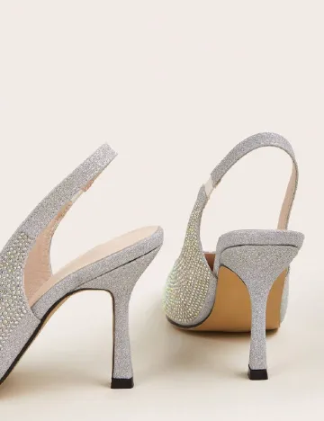 Pantofi SHEIN, argintiu