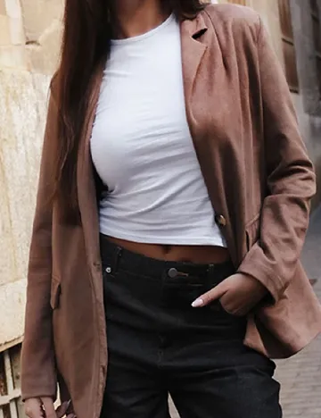 Sacou PRETTYLITTLETHING, maro