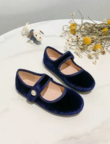 Pantofi Shein Kids, bleumarin Albastru