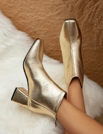 Botine SHEIN, auriu