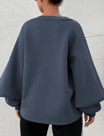 Bluza SHEIN, gri petrol Gri