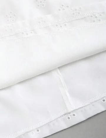 Rochie scurta SHEIN, alb Alb