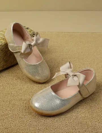 Pantofi Shein Kids, auriu