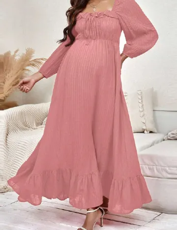 Rochie lunga SHEIN Maternity, roz