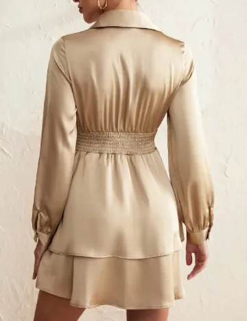 Rochie scurta SHEIN, maro