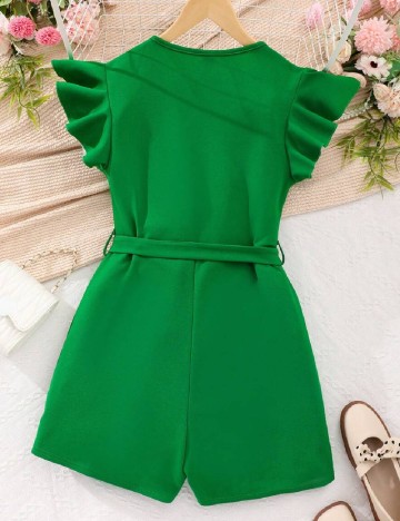 Salopeta Shein Kids, verde