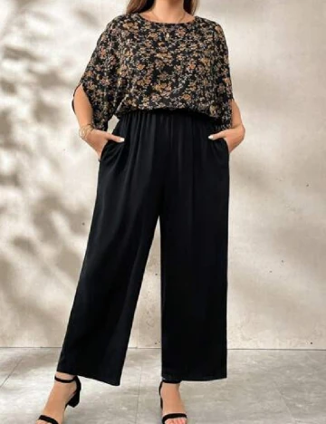 Salopeta SHEIN CURVE, negru