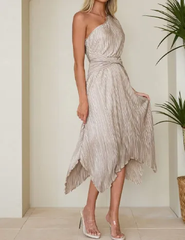 Rochie medie SHEIN, crem