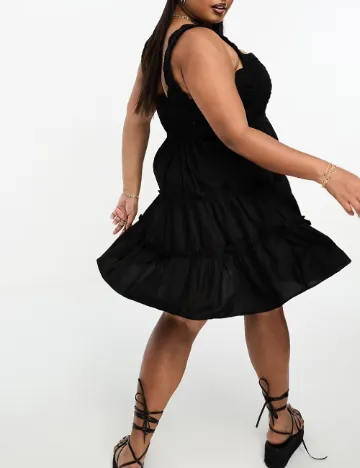 Rochie scurta ASOS Curve, negru