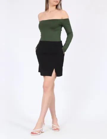 Fusta Top Shop, negru
