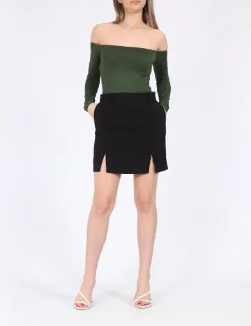 Fusta Top Shop, negru