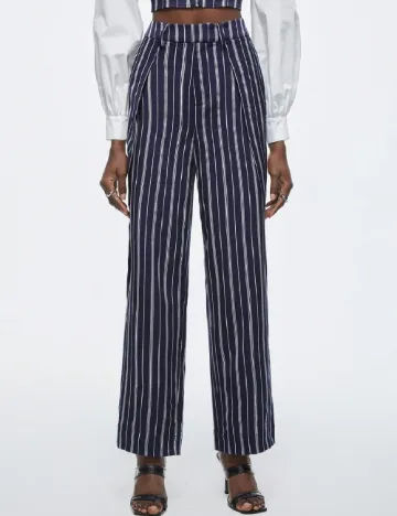 Pantaloni SHEIN, bleumarin