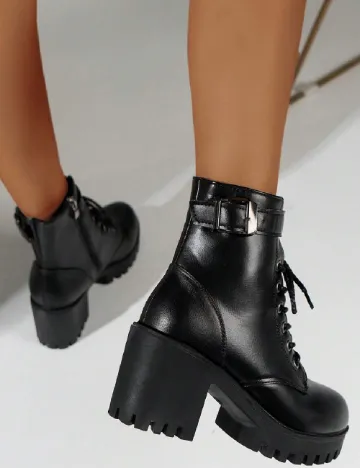 Botine SHEIN, negru