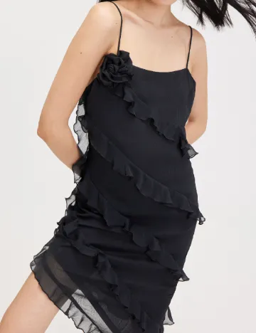 Rochie medie Monki, negru