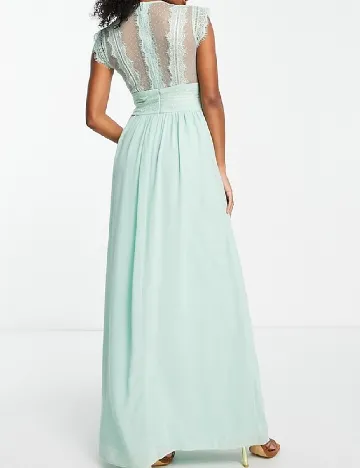 Rochie lunga TFNC London, turcoaz