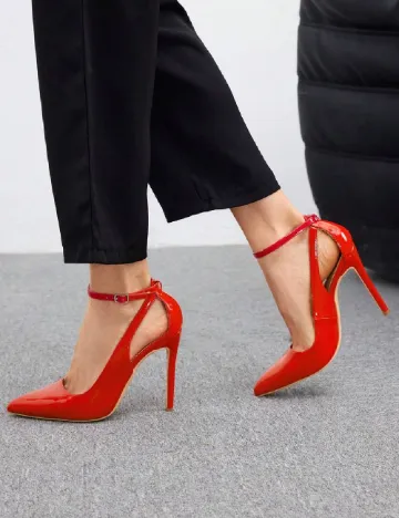 Pantofi SHEIN, rosu