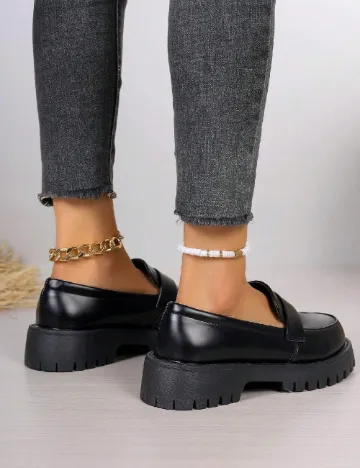 Mocasini SHEIN, negru