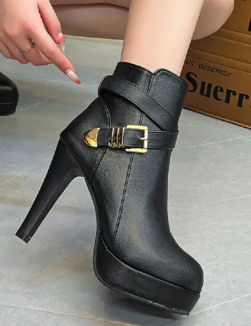 Botine SHEIN, negru