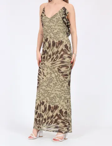 Rochie lunga ASOS, verde