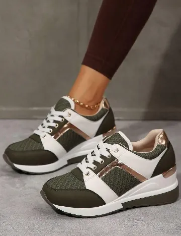 Adidasi SHEIN, verde