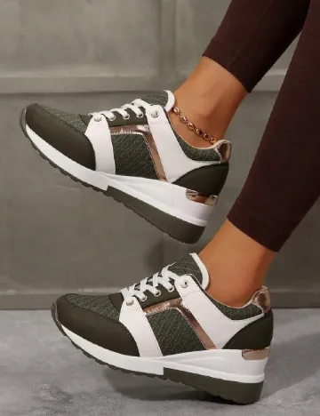 Adidasi SHEIN, verde