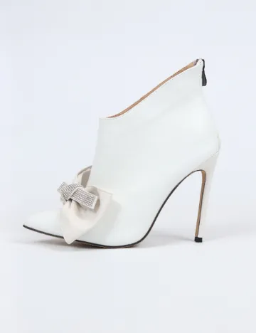 Botine SHEIN, alb