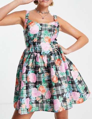 Rochie scurta Miss Selfridge, mix culori