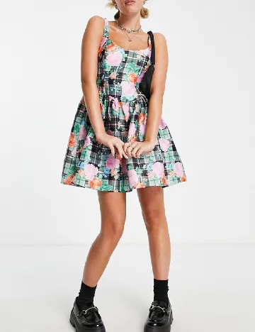 Rochie scurta Miss Selfridge, mix culori