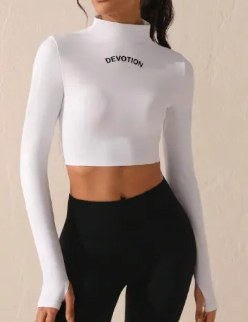 Top SHEIN, alb