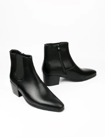 Botine SHEIN, negru